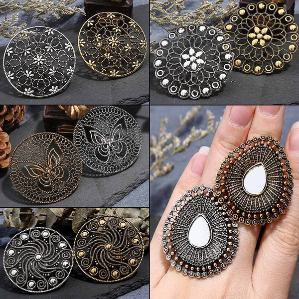 Steampunk Big Rings for Women