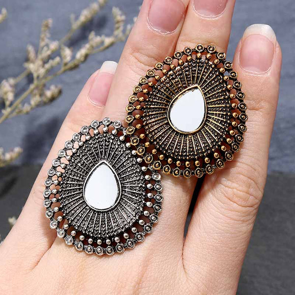 Vintage Ethnic Metal Water Ring