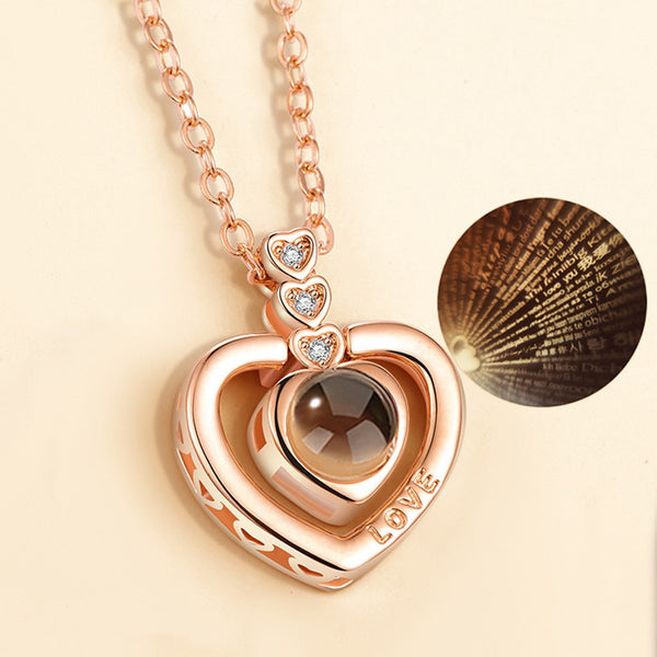 Projection Necklace Valentine's Day Gift